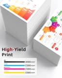 TN247 TN243 Cartucho de Tóner Compatible para Brother TN-243CMYK para Toner DCP-L3550CDW Brother MFC-L3750CDW MFC-L3770CDW MFC-L3710CW HL-L3210CW HL-L3230CDW HL-L3270CDW TN243CMYK, Pack de 4 - 3