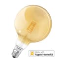 OSRAM Smart+ LED Filament Globe Gold, Bluetooth Lamp with E27 Socket, Dimmable, 50 W Replacement, Warm White - 2