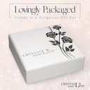 Crystalline Azuria Donna 18ct Placcato Oro Bianco Bracciale Tennis con Bianco Cristalli di Zirconi 18 cm - 6