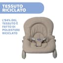 Chicco Hooplà Sdraietta Neonati E Bambini Da 0 Mesi A 18 Kg, Funzioni Dondolo E Poltroncina, Con Barra Gioco, Schienale Regolabile E Cuscino Riduttore, Chiusura Compatta, Ocean, Champagne - 7