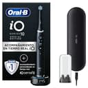 Oral-B iO 10 Cepillo de Dientes Eléctrico Negro, + 1 Cabezal y 1 Estuche Cargador de Viaje, Diseñado por Braun - 1
