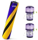 Ersatz-Bürstenwalze Kompatibel mit Dyson V15 Detect Slim, Absolute, Total Clean, Extra Staubsauger – Softwalzen Bodendüse & HEPA Filter Set, Ersatzteile Zubehör 971634-01 - 1