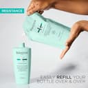 Kérastase Résistance Force Architecte, Champú Reconstituyente, Limpia e Hidrata en Profundidad, Cabello Fuerte y Revitalizado, Para Pelo Dañado y Sobreprocesado, Bain Force Architecte, 500 ml - 4