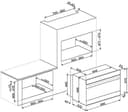Smeg SFR9300X - Horno (Grande, Horno eléctrico, 85 L, 85 L, 30 - 280 °C, Vapor) - 2