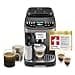 De'Longhi Magnifica Evo Next - Perfetto Fully Automatic Coffee Machine with LatteCrema Milk Frother, 13 One-Touch Drinks, Coffee and Cappuccino Coffee Machine, Coloured Touch Display, Titanium - 1
