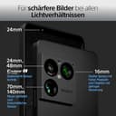 Sony Xperia 1 VIII - 6,5" 19,5:9 FHD+ HDR OLED 120Hz, Dreifach-Kamera mit neuem Teleobjektiv, Xperia AI, Akku für 2 Tage, 3,5mm Audio, Dual SIM, Graphit-Schwarz - 6