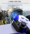 arVin Mobile Gaming Controller for iPhone/iPad/Android/Tablet/Switch/PS4/PC,Replacement for PS Portal,Wireless Gamepad with Hall Effect Joysticks/Hall Trigger/Turbo,Support Streaming/Cloud Gaming - 5