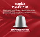 CAFFÈ BORBONE Miscela "Magica Palermo" - 100 Aluminium Coffee Capsules (10 packs of 10) - Compatible with Nespresso* Coffee Machines for domestic use - 5