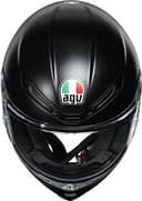 AGV Helmet K6 ECE MULTI MPLK M-L MINIMAL PURE MATT BLACK/WH/RED - 2