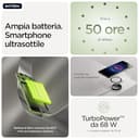 Motorola edge 70 con Moto AI (12/512GB, Tripla fotocamera da 50MP+flicker sensor, selfie 50MP, 4800mAh Silicon-Carbon, Display 6.67" Super HD 120Hz, Android 16), PANTONE Bronze Green - 3