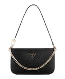 GUESS Noelle II Mini Top Zip Shoulder Bag, Tracolla Donna, Nero, Taglia Unica - 1