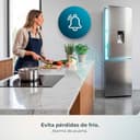 Cecotec Frigorífico Combi Total No Frost de 322L Bolero CoolMarket Combi 322i WD Inox E. 185,5 cm de Alto, 59,5 cm de Ancho, Clase E, Tecnología Multi Airflow, HumidityFlex HUB, LED Interior, Inox - 13