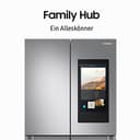Samsung RF65DG9H0EB1EF Family Hub French-Door-Kühlschrank mit Gefrierfach, 183 cm, 636 l, AI Food Manager, SmartThings AI Energy Mode, Premium Black Steel - 4