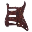 Musiclily 11 Löcher SSS Strat Schlagbrett Gitarre ST Pickguard für Fender American/Mexican Standard Stratocaster Modern Style E-Gitarre,4 lagig Tortoise Shell - 1