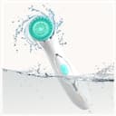 Lumineo PRO pulizia profonda del viso, spazzola per il viso con 4 accessori, silicone medicale, USB-C, impermeabile, con gel detergente abbinato per tutti i tipi di pelle PRO turchese (pelle normale) - 4