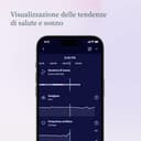 Owlet Dream Sock - Baby Monitor Intelligente - Monitora in tempo reale frequenza cardiaca e livelli di ossigeno - Blue Avio (Bedtime Blue) - 5