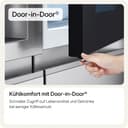LG GSXE90MBDD Side by Side Kühlschrank mit InstaView Craft Ice | Door in Door | Crushed Ice -und Wasserspender EEK: Klasse D | 628 Liter Kapazität | Festwasseranschluss | Total No Frost - 9