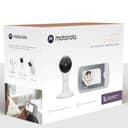 Motorola Nursery Babyphone VM64 - 4,3" WiFi Video Baby Monitor mit Kamera - Smartphone App, Magnetische halterung, große Reichweite, 2Wege-Audio, Digital Zoom, Raumtemperatur, Wiegenlieder, Nachtsicht - 7