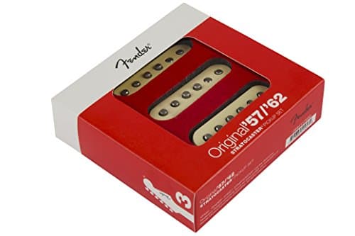 Fender, 099/2117/000, Juego de pastillas originales Strat 57/62, Blanco envejecido