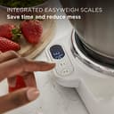 Kenwood Titanium Chef Baker XL, Kitchen Machine with K-Whisk, Stand Mixer with Kneading Hook, Whisk and 5L Bowl, KVL65.001WH, Power 1400W, White - 2