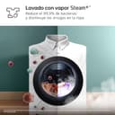 LG F2X50S9TLB - Lavadora Inteligente, 9kg, AI Direct Drive, TurboWash 360º, 1200rpm, Fondo reducido, Un 20% más eficiente que A, Serie 500, Blanca - 9