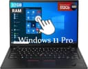 Lenovo Thinkpad X1 Carbon Gen 9 Touchscreen Laptop Business, 14" FHD (1920 x 1080), Intel Core i7-1185G7, RAM 32 GB, SSD 512 GB, tastiera QWERTY, Windows 11 Pro (rinnovato) - 1