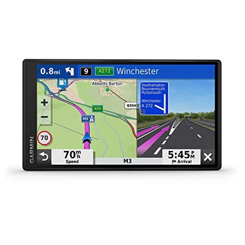 Garmin DriveSmart 65 EU LMT-S Navigatore Auto con Mappa Europa 3D, Schermo Touch 6.95", Vivavoce, Infotraffico e Servizi Live via Smartphone