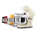 Klarstein Küchenmaschine, Knetmaschine mit 5L Schüssel, 1800W Profi Küchenmaschine mit Knethaken und Schneebesen, Universal Küchenmaschine mit 6 Stufen, Teigmaschine zum Rühren, Kneten und Aufschlagen - 9