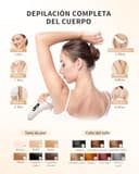 Haarlosy Depiladora Luz Pulsada, Depiladora Láser Definitive-999,999 Flashes, 2 Modos 9 Niveles Energía IPL Depilación para Axilas, Cuerpos, Hombres, Mujeres, Salón en Casa, LCN1208 - 6