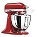 KitchenAid Artisan Food Processor Tilting Food Processor Dough Kneading Machine with 5 Accessories, 2 Stainless Steel Bowls, 4.8 L, Empire Red - 2