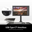 LG Electronics 32UN880P-B Ultrafine™ Ergo UHD 4K 32" (80cm), 3840 x 2160, 16:9, Energy-efficient LED Backlight, DCI-P3 95% (Typ.), HDR10, 5ms GtG - Schwarz - 5