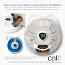 Comedero Inteligente 6 Raciones con Bandeja de Acero Inoxidable para Gatos Catit PIXI - 2