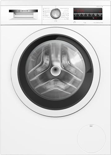 Bosch Lavadora, Libre Instalación, 9 kg, Serie 6, EcoSilence, Blanco, WUU28T66ES