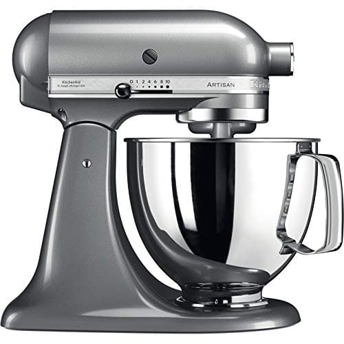KitchenAid Artisan Stand Mixer (Contour Silver, Stainless Steel, 50/60Hz) 5KSM125BCU