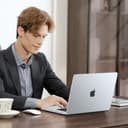 MOSISO Cover Compatibile con MacBook Air 15 Custodia M4 M3 M2 2025 2024 2023 A3241 A3114 A2941, Cover per Macbook Air 15 Pollici M4 M3 M2 Case&Copritastiera&Pellicola&Coaster, Cristallino - 6