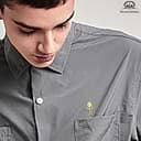 Dreamtimes Smiley Face Figurine Sign Language Spille per donne uomini in acciaio inox dito Stickman Trend Coppia Spilla Pin Punky e stravagante Spilla (Oro) - 3