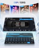 【4G+128G】 Hodozzy Radio Coche 2 DIN con Wireless Carplay Android Auto con USB Tipo C, Pantalla Incell de 7 Pulgadas Autoradio con Bluetooth/DSP/WiFi/RDS/FM/SWC/Cámara de Marcha Atrás - 6