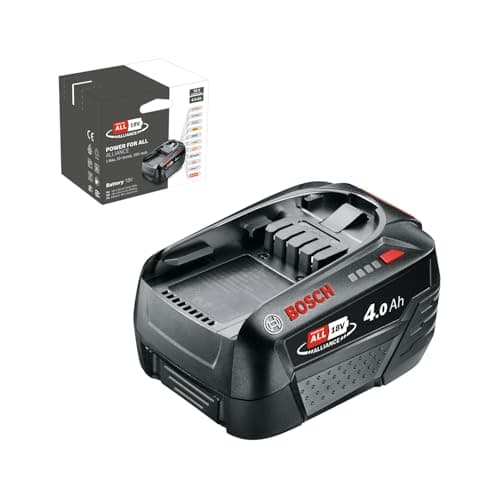 Bosch batería PBA 18V 4.0Ah W-C (sistema de 18 voltios, 4,0 Ah, en caja)