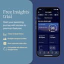 Nanit Pro Babyphone mit Kamera, Bodenständer - Baby Kamera mit 1080p Video & Audio, Schlaftrainer, WLAN, iOS/Android - Weiß - 7