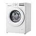 LG F4WV31X3G Class B Front Loading Washing Machine 10.5kg 1400RPM AI Direct Drive Wi-Fi Deep Steam Cleaning Larger Capacity Safety Glass Exterior Door 62 x 60 x 85 cm - White - 2