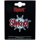 Slipknot 9 Point Star Band Logo Pin Badge One Size - 2