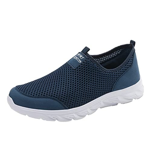 Generisch Scarpe sportive da uomo e da uomo, stile all'aria aperta, fitness, jogging, tempo libero, scarpe da corsa su strada, scarpe per il tempo libero, con tecnologia Flying Knit per il comfort