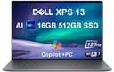 Dell XPS 13 9345 Laptop, Copilot+ AI PC (13.4" FHD+ 120Hz, Snapdragon X Plus (> Intel i7-1355U), 16GB 8448MT/s RAM, 512GB SSD), Thin & Light, 27 Hours Battery Life, IR Webcam, Wi-Fi 7, Win 11 Pro - 1