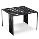 Blumfeldt Pavillon 3x3, Wasserdicht Stabil Winterfest, Pulverbeschichteter Stahlrahmen, PA-Beschichtetes Dach & Seitenwände, Wetterfest, Einfacher Aufbau, Ganzjährig Nutzbar, Schwarz - 1