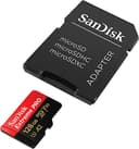 SanDisk 128GB Extreme PRO microSDXC card + SD adapter + RescuePro Deluxe, up to 200 MB/s, with A2 App Performance, for smartphones, action cameras or drones UHS-I Class 10 U3 V30 - 4