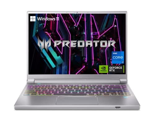 Acer Predator Triton 14 Gaming/Creator Laptop | 13th Gen Intel i7-13700H | NVIDIA GeForce RTX 4070 | 14" Mini LED 250Hz G-SYNC Display | 16GB LPDDR5 | 1TB PCIe Gen4 SSD | Killer WiFi 6E | PT14-51-7979