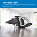 Bosch BCS8224GB Unlimited 8 ProHome Cordless Stick Vacuum Cleaner, With Quick Charger, Suitable for All Floor Types, 2 Interchangeable Bosch 18V Batteries, 60 Minutes Run Time, White - 15