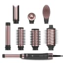 Cecotec Styler - Capelli modellanti multifunzionali, 8 teste CeramicCare 8in1, AirGlam Gyro. 1500 W, Liscio, Modo e Fibbia, Motore Brushless, Funzione Rotante e Rivestimento Ceramica e Cheratina - 1
