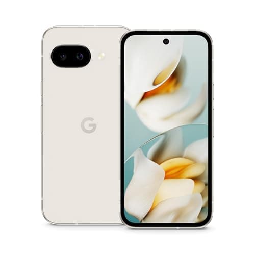 Google Pixel 9a: Android Smartphone without SIM Lock with AI Camera, 24 Hours Battery Life and Powerful Security Features - Porcelain, 128GB