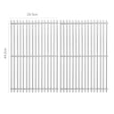 BBQ-Yummy Griglia in acciaio inox 7639 per Weber Spirit 300 Series, E310 320 S310 S320 (con manopole anteriori), 44,2 x 30 cm, pezzi di ricambio per barbecue Weber 7527 7525 7638, 2 pezzi - 2